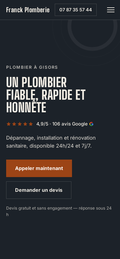 Franck Plomberie