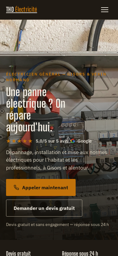 THD Électricité